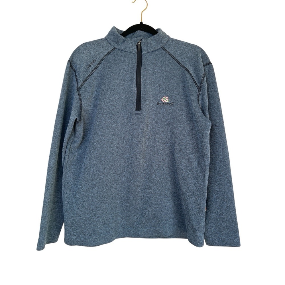 Ping Sensorwarm Women's Size Medium Golf 1/4 Zip LS Performance Pullover‎ Blue